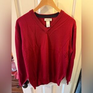 Three! Orvis V-Neck Sweaters